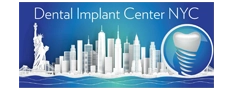 The Dental Implant Center NYC website footer logo