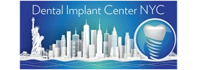 The Dental Implant Center NYC website header logo